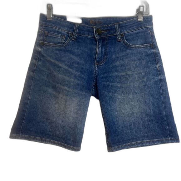 KUT from the Kloth Denim Jean Shorts Catherine Boyfriend Short Size 0 Small - Picture 1 of 8